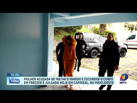Mulher acusada de matar o marido em Lacerdópolis é julgada em SC