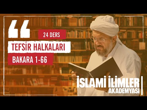 Tefsir 2/5 - Bakara Sûresi (08-12) - İhsan Şenocak