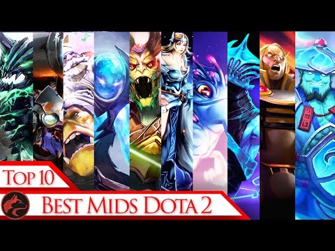 Top 10 Best Mids in Dota 2 of Patch 6.88 - Ez MMR!