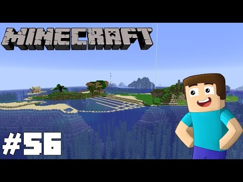 Kemit - Draining water around the base! - Minecraft timelapse - Survival island V - Episode 56