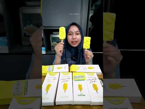 Eskrim Durian. Part1 #kulinerindonesia #kulinerbatam