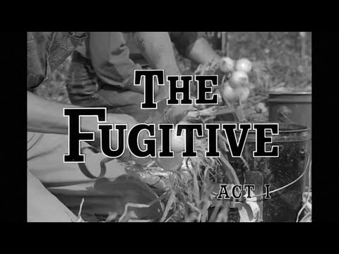 16MM THE FUGITIVE - SEASON ONE, EPISODE 7 - SMOKE SCREEN (TV Series) David Janssen