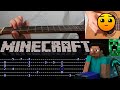 How to play 'Minecraft (Sweden)' Guitar Tutorial [TABS] Fingerstyle