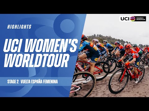 Велоспорт La Vuelta Femenina Stage 2 Highlights | 2024 UCI Women's WorldTour