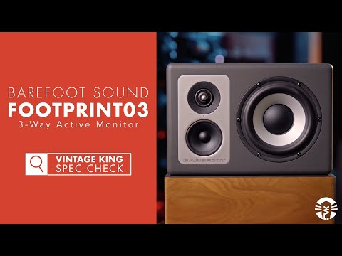 Vintage King Spec Check: Barefoot Sound Footprint03 Studio Monitor