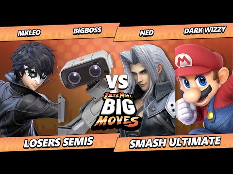 LMBM 2023 Losers Semis - MkLeo & BigBoss Vs. Ned & Dark Wizzy - SSBU Ultimate Tournament