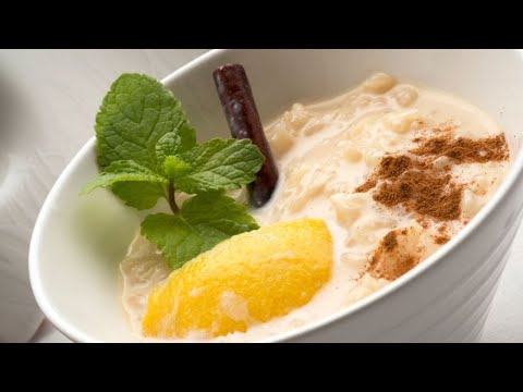 Receta de arroz con leche cremoso de Eva Arguiñano
