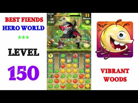 Best Fiends Hero Level 150 - Walkthrough