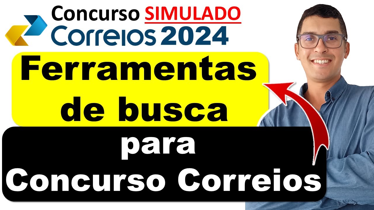 Ferramentas de Buscas Correios 2024 | ferramentas de buscas informatica | concurso correios 2024