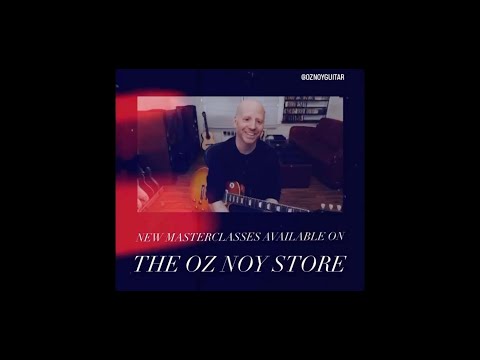 Oz Noy NEW masterclasses