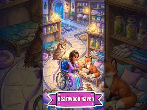 Thumbnail for Welcome to Heartwood Haven, the cozy animal healing room inside Moonpetal Castle! #animals #love