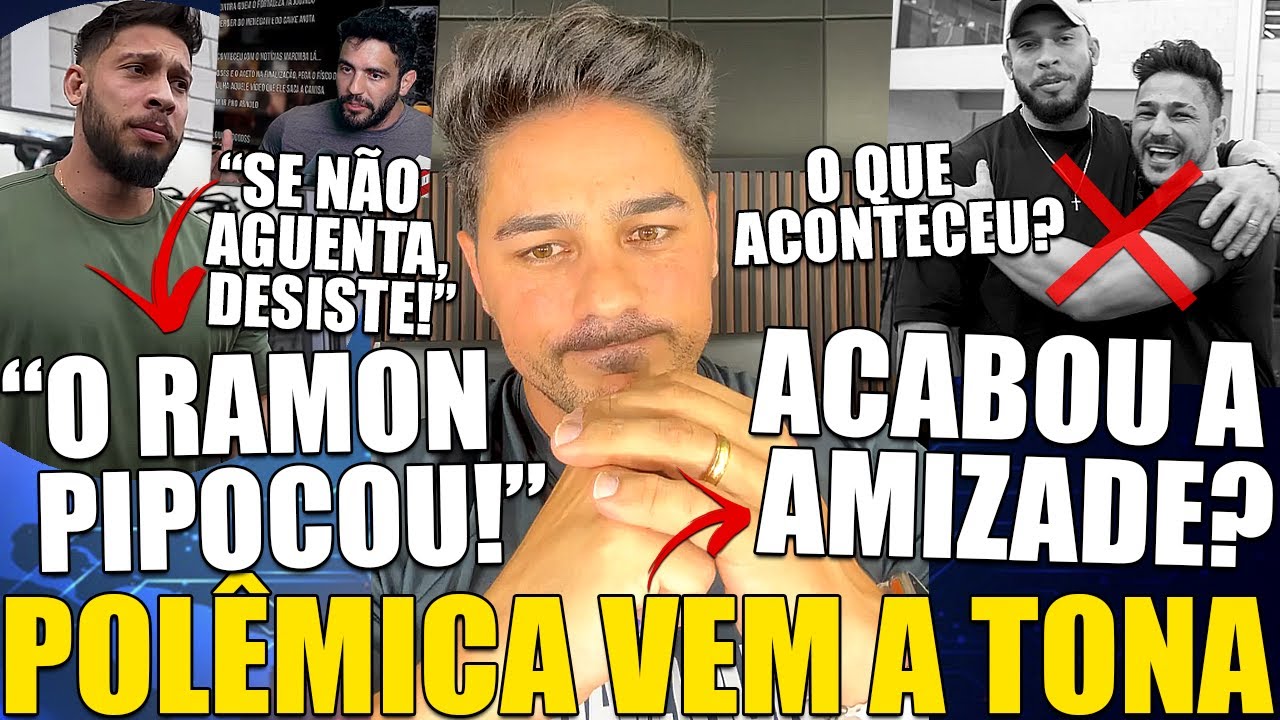 POLÊMICA! TRETA ENTRE RAMON E FAIXA PRETA APÓS DEMISSÃO É COGITADA! GORGO DESABAFA SOBRE O DINO