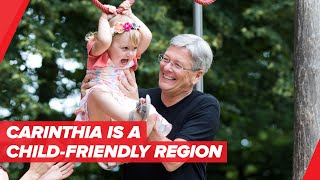 Carinthia is a child-friendly region | Good practice by Governor Peter Kaiser