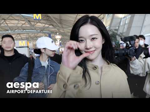 에스파, 인천공항 출국 | aespa Airport Departure