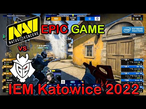 CS:GO HIGHLIGHTS - NaVi vs G2 [EPIC GAME][IEM Katowice 2022 | Playoffs | Semi-Final | BO3]