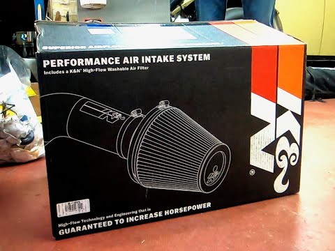 2017 Nissan 370z K&N Performance air intake
