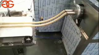 Shrimp Cracker Machine Working Video|Prawn Cracker Production Line