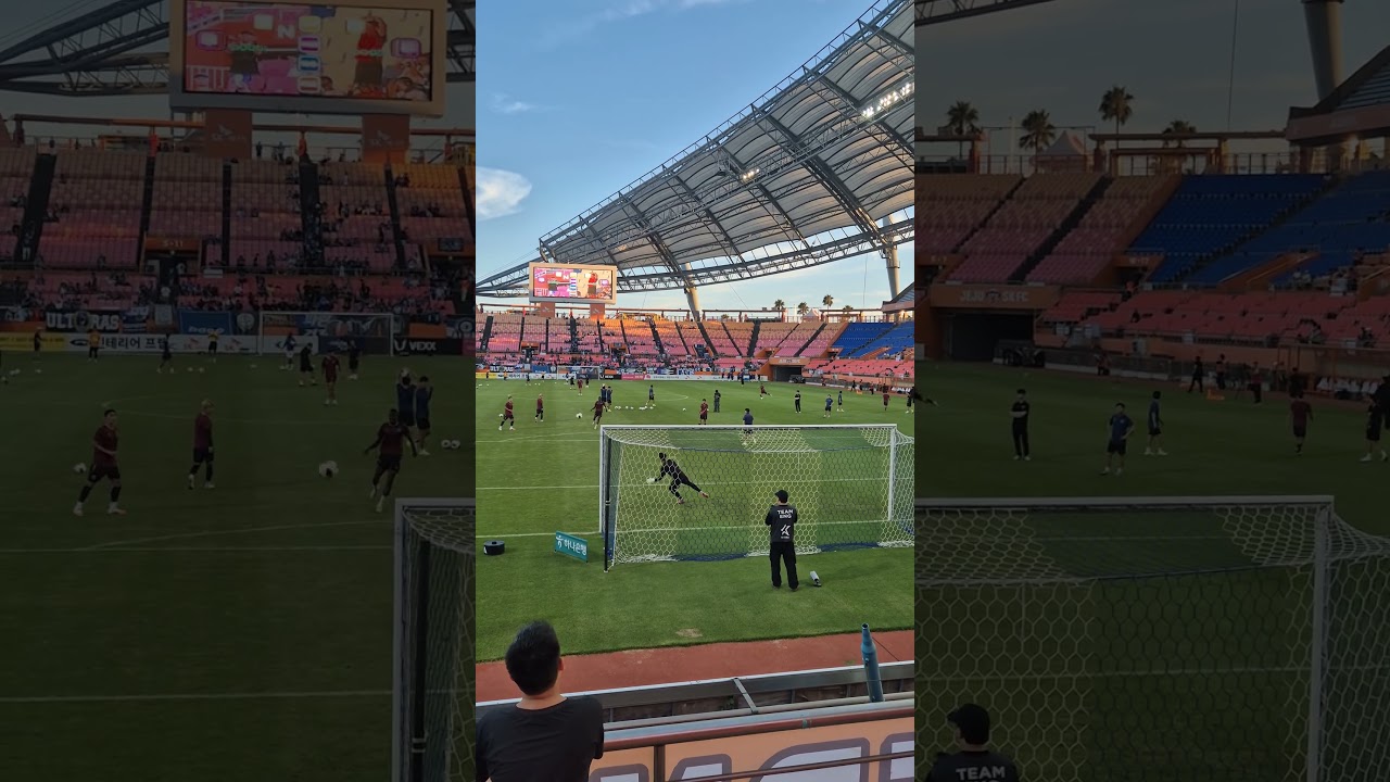 제주SK 경기전 슈팅 워밍업 #제주skfc #k리그 #축구