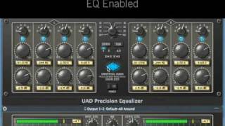Mastering with Universal Audio's Precision Series Plug-Ins