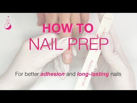 Natural Nail Prep for Long Lasting Builder Gel Nails with Light Elegance Nail Products