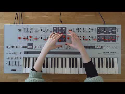 UDO Audio Super Gemini 20-Voice Bi-Timbral Keyboard Synthesizer image 4