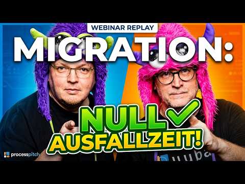 Camunda 7 Migration ohne Ausfallzeiten – So geht's,  Webinar Replay