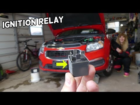 CHEVROLET CRUZE MAIN IGNITION RELAY LOCATION REPLACEMENT. CRUZE NOT STARTING