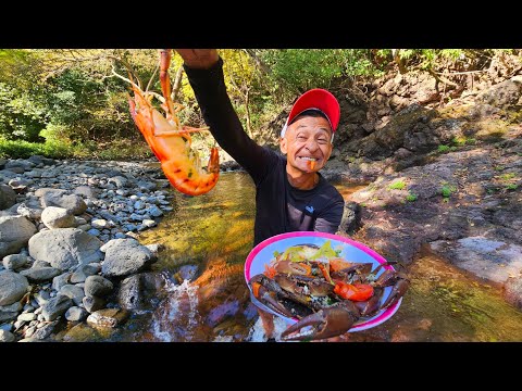 Don Jose Pesca y cocina camaron y cangrejo de riachuelo