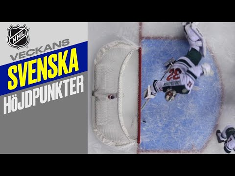 14.4: Gustavsson och Eriksson Ek med några av veckans svenska höjdpunkter 🇸🇪 Top 10 Plays/Week