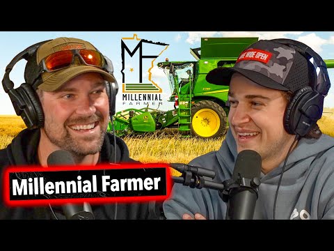 Millennial Farmer Makes More Money On Youtube Than Farming || Life Wide Open Podcast