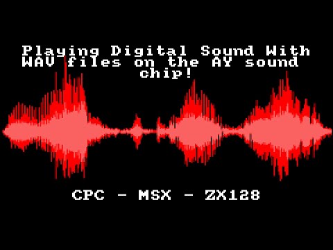 Playing Digital Sound with WAV on the AY soundchip! - Learn Z80 Assembly Lesson P35