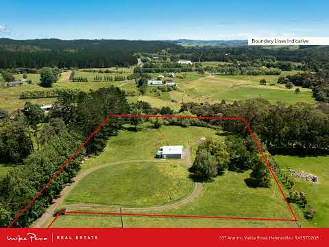 337 Ararimu Valley Road, Helensville, Auckland, 0房, 0浴, 乡村别墅