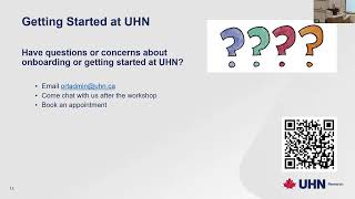 2026 UHN Summer Training and Research (STAR) Program - Learning Session 1