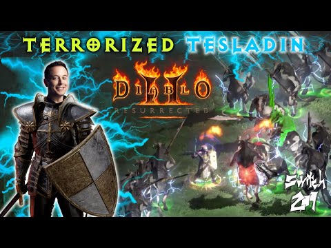 The Terrorized Tesladin Build Guide! An Off-Meta Build That Shocks The Norm! - Diablo 2 Resurrected