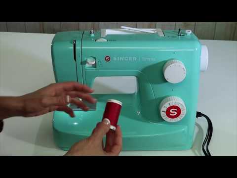 Singer Simple 3223 5 Threading & Winding a Bobbin