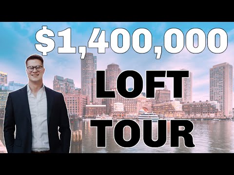 Boston Luxury Loft | Tour This Dramatic Seaport Condo!