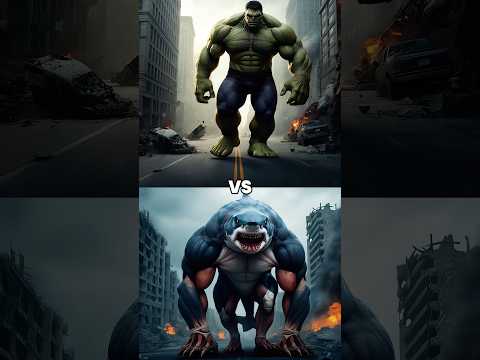 Hulk vs Godzilla vs King Kong ( Shark, Werewolf, Dinosaur, Yet, Cobra )