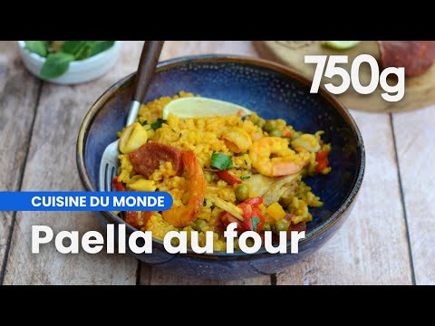 Recette de la paella express au four - 750g