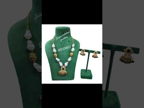 Very Fine Artificial Diamonds American Diamond Pendant Set, 0.5 Gram, 0.5 Gram