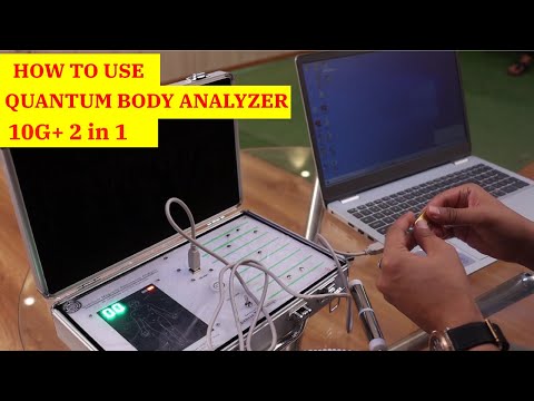 10G+ Body And Health Analyzer 2 In 1