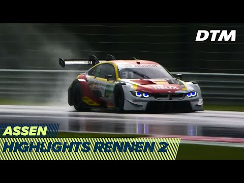 Premierensieg bei Regenschlacht | Highlights Rennen 2 | DTM Assen 2020