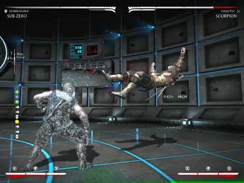 Mortal Kombat XL - Unbreakable Sub-Zero combo (Potato 🥔 Edition)