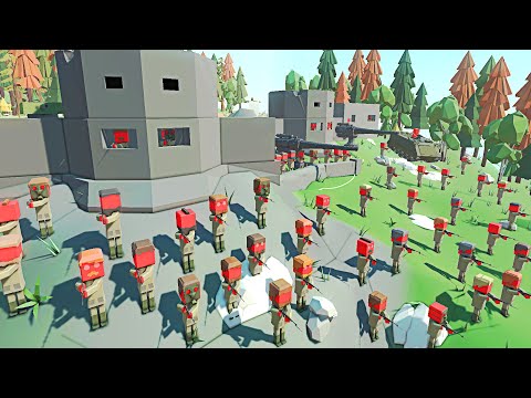 This BUNKER FORT System Defense is BRUTAL!? - Ancient Warfare 3