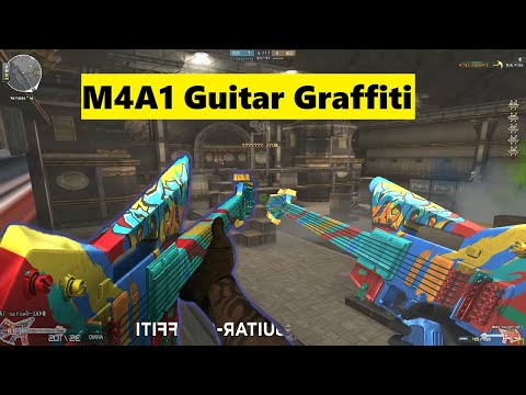 Crossfire 2.0 : M4A1 Guitar Graffiti - Hero Mode X - By Rua Ngao  Zombie V4