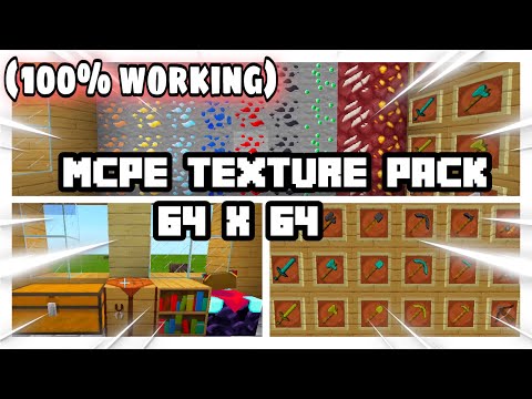 How to put 64x64 texture pack on phone (PE) ||  how to put texture pack 64x64 on MCPE 1.16 .....!