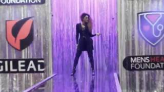 Jazmyn Simone-Echelon Performs Janet Jackson Medley at Rupauls Drag Con 2017 for Reach LA and GILEAD