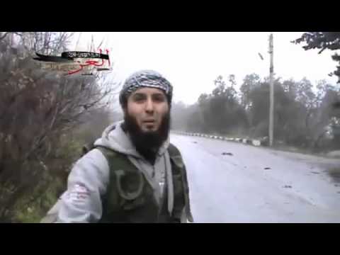 التجهيز لعملية السيطرة على حاجز قرية الشغور في محافظة إدلب من قبل كتائب العز بن عبد السلام