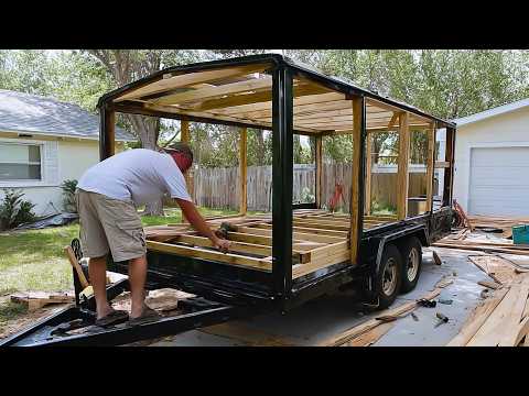 This Man Builds the Ultimate Mobile Homes by Himself | @buildersblueprint