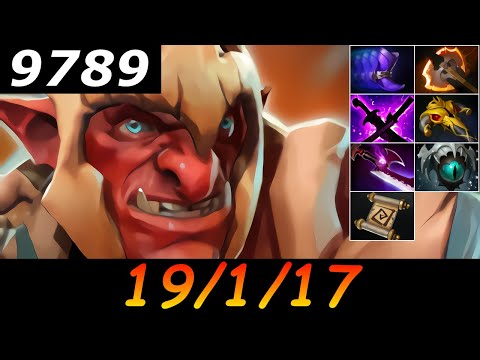 Dota 2 Troll Warlord 9789 MMR 19/1/17 (Kills/Deaths/Assists) Ranked Full Gameplay