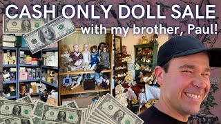 CASH ONLY DOLL ESTATE SALE WITH PAUL | BUYING FOR THE DOLL SHOP | HIGH PRICES!!